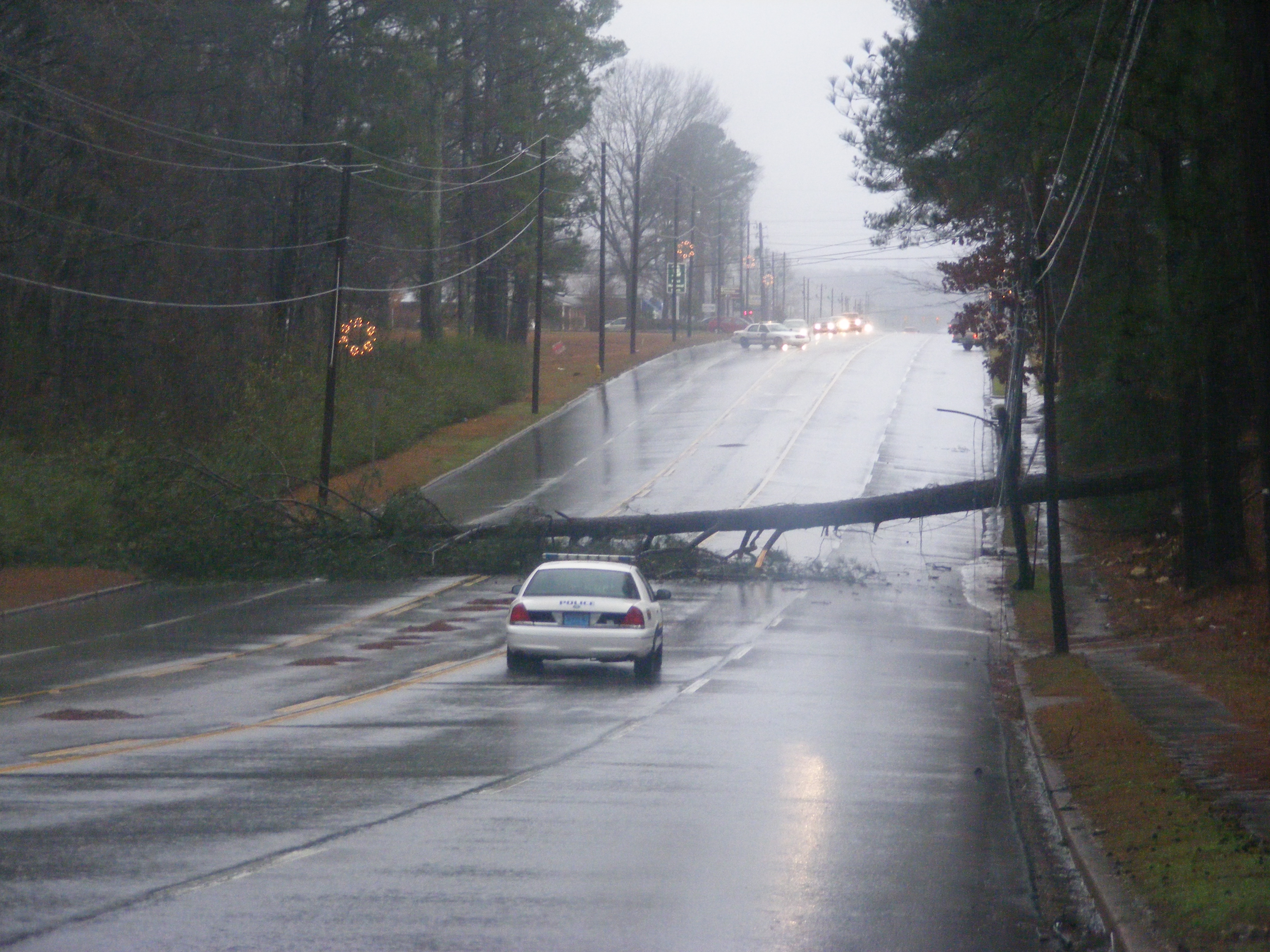 Heavy Rains Cause Traffic Hazard photo 3 of 3