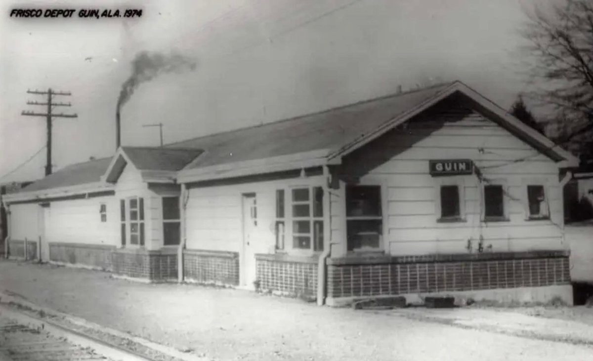 Historic Guin depot