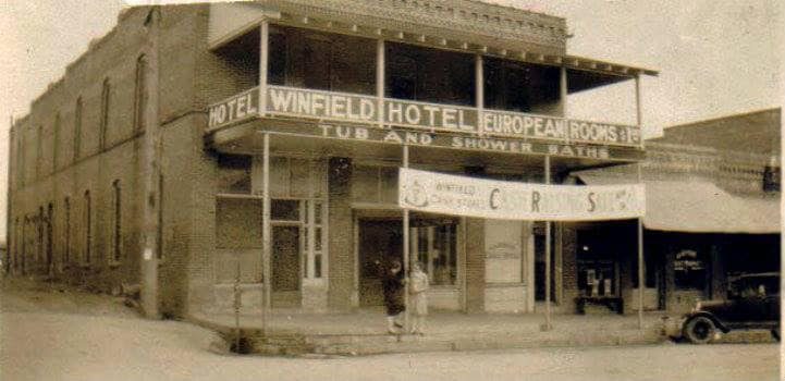 Historic Winfield street scene